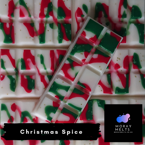 Christmas Spice Wax Melt Snap Bars 25g or 50g - Moray Melts