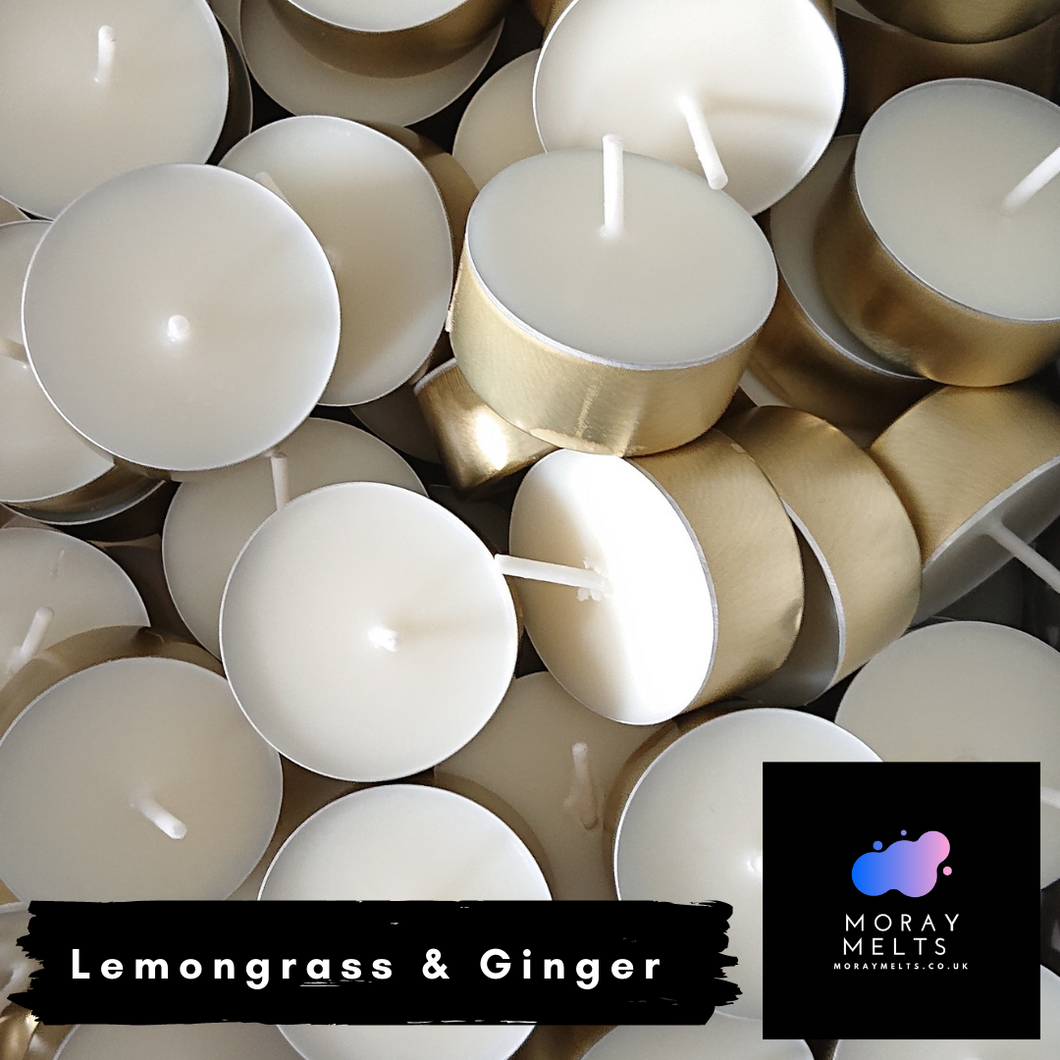 Lemongrass & Ginger Tealight Candle Box