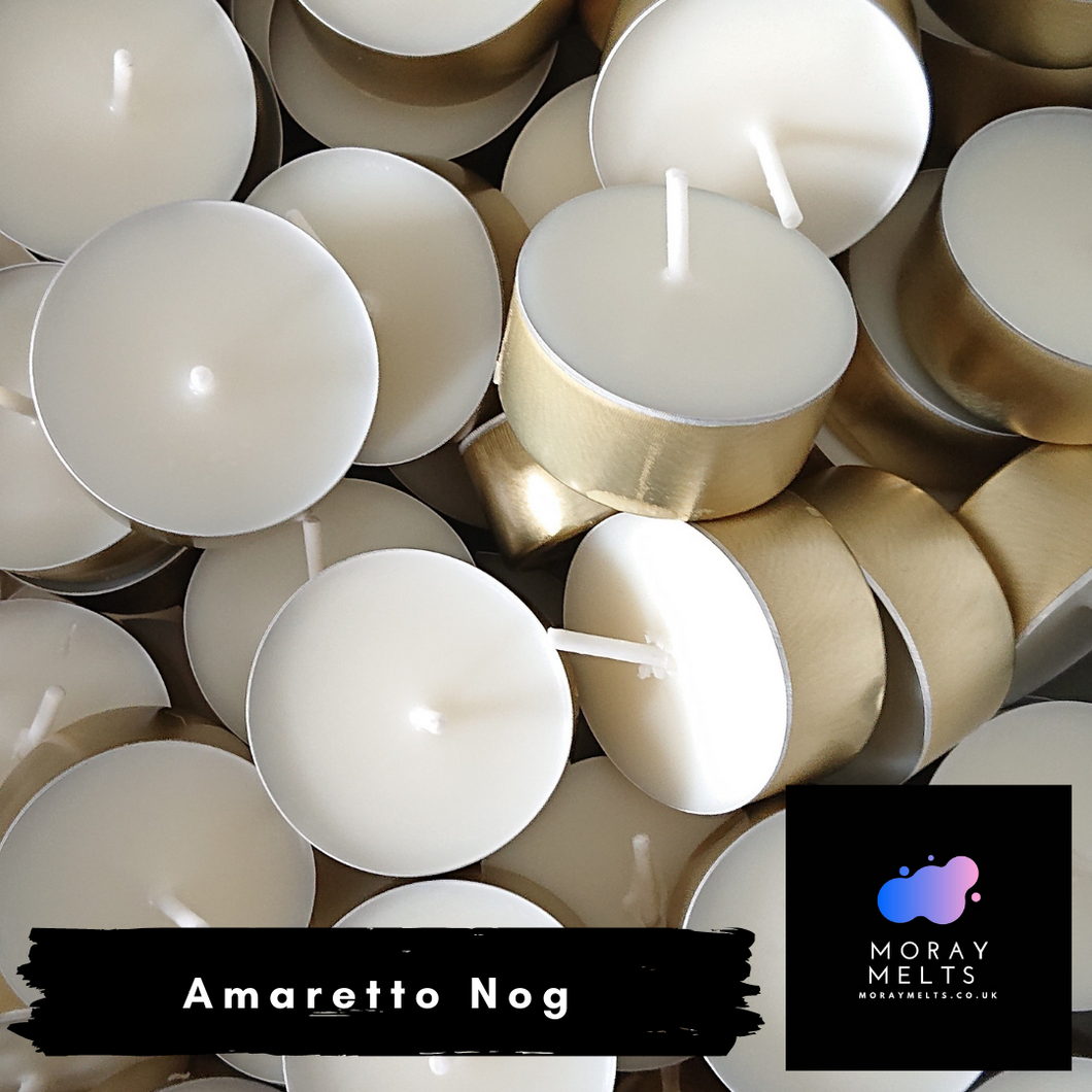 Amaretto Nog Tealight Candle Box of 20