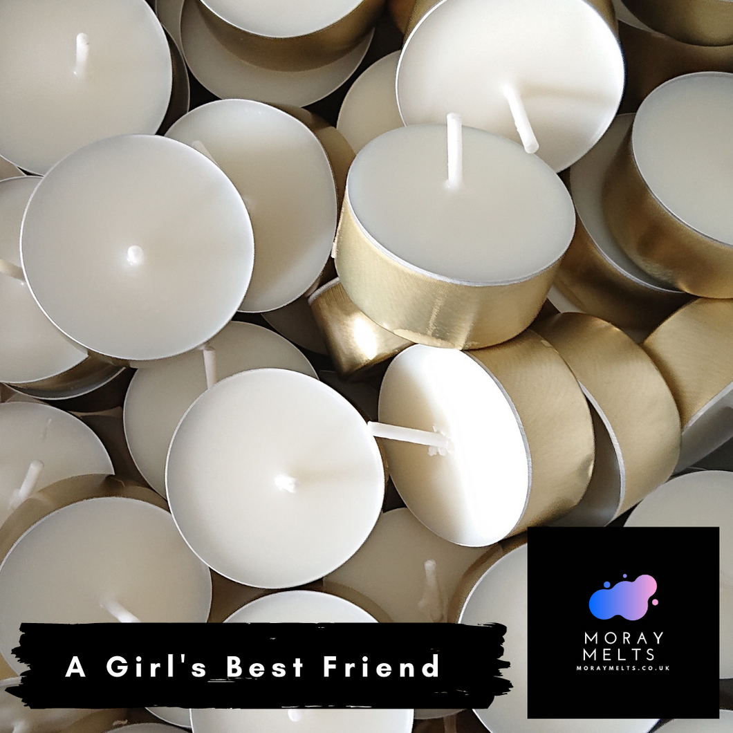 A Girl's Best Friend Tealight Candle Box of 20