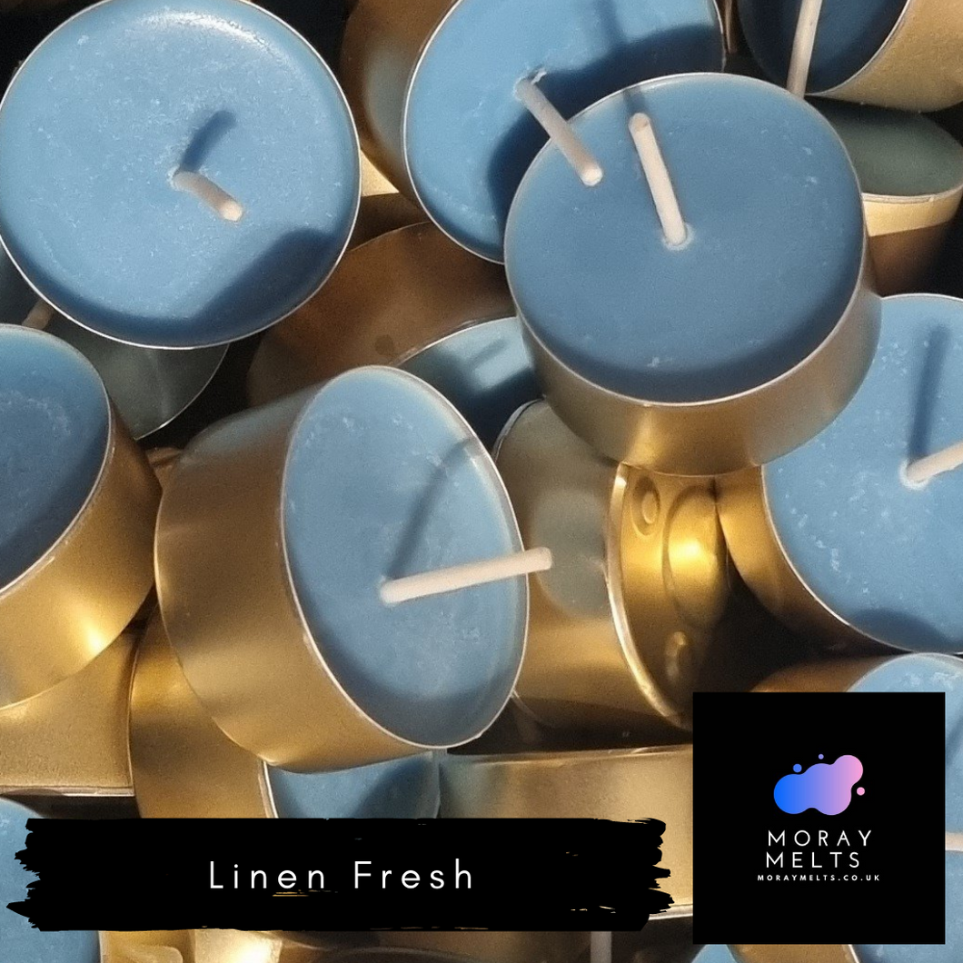 Linen Fresh Tealight Candle Box