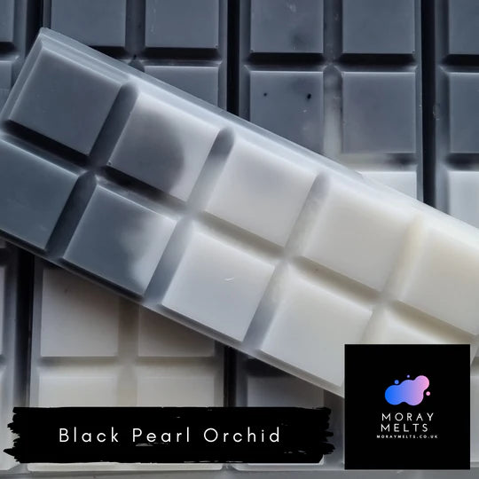 Black Pearl Orchid Wax Melt Snap Bars QTY 6 per pack - WHOLESALE ONLY