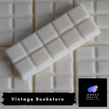 Load image into Gallery viewer, Vintage Bookstore Wax Melt Snap Bars QTY 6 per pack - WHOLESALE ONLY

