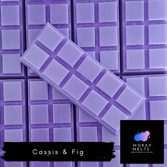 Cassis & Fig Wax Melt Snap Bars QTY 6 per pack - WHOLESALE ONLY