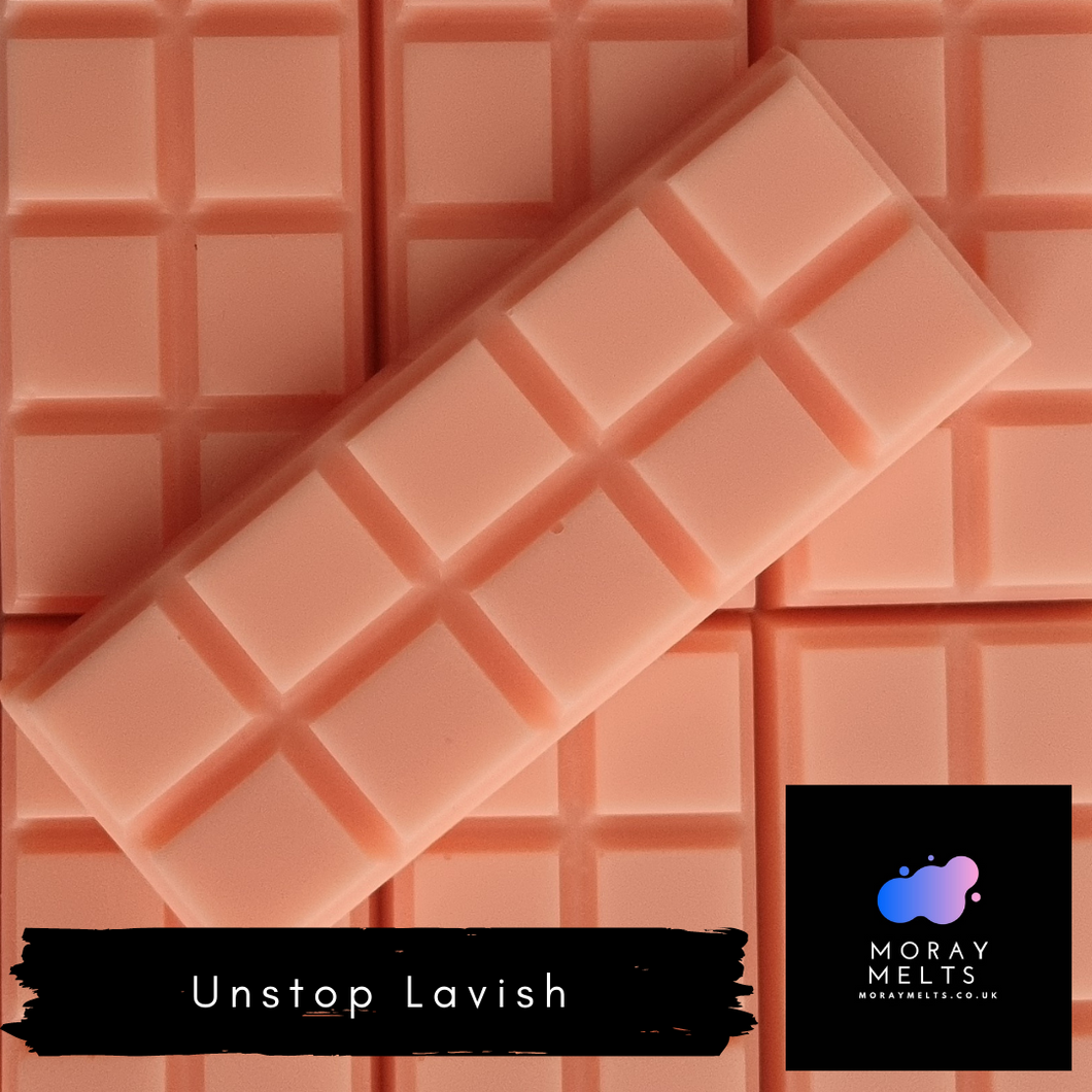 Unstop Lavish Wax Melt Snap Bar - 50g - Moray Melts