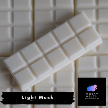 Load image into Gallery viewer, Light Musk Wax Melt Snap Bar - 50g - Moray Melts
