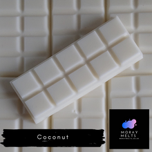 Load image into Gallery viewer, Coconut Scented Wax Melt Snap Bar -50g
