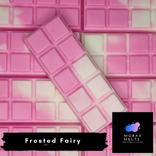 Frosted Fairy Wax Melt Snap Bar -50g - Moray Melts