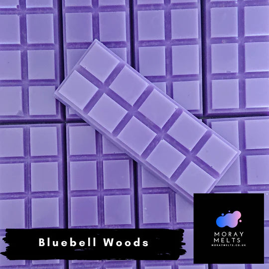 Bluebell Woods Wax Melt Snap Bars QTY 6 per pack - WHOLESALE ONLY