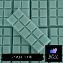 Load image into Gallery viewer, Unstop Fresh Wax Melt Snap Bars QTY 6 per pack - WHOLESALE ONLY
