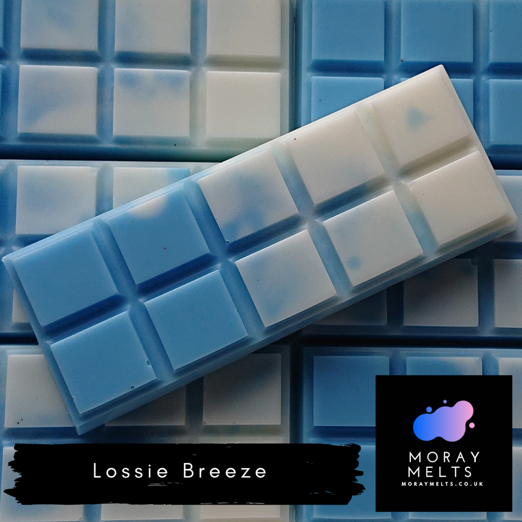 Lossie Breeze - Wax Melt Snap Bar 50g - Moray Melts