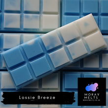 Load image into Gallery viewer, Lossie Breeze Wax Melt Snap Bars QTY 6 per pack - WHOLESALE ONLY
