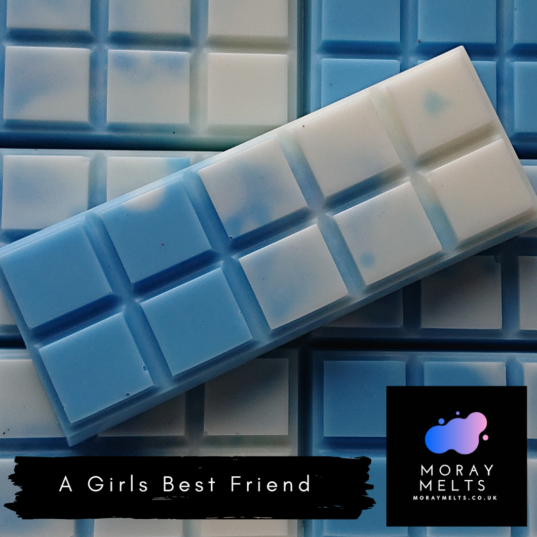 A Girls Best Friend Wax Melt Snap Bar - 50g - Moray Melts