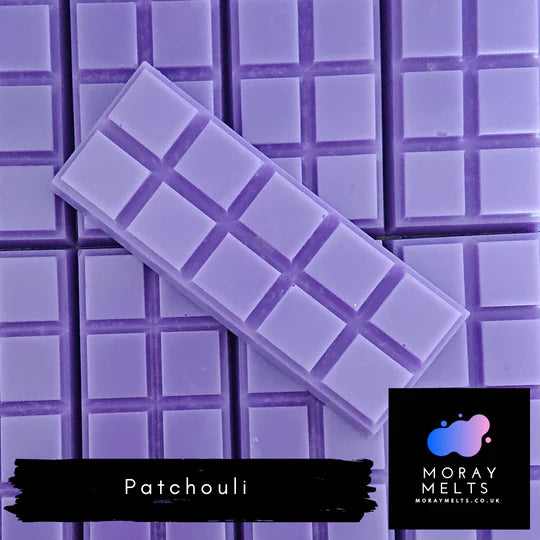 Patchouli Wax Melt Snap Bars QTY 6 per pack - WHOLESALE ONLY