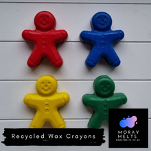 Load image into Gallery viewer, People Shaped Recycled Wax Crayons - 4  Pack
