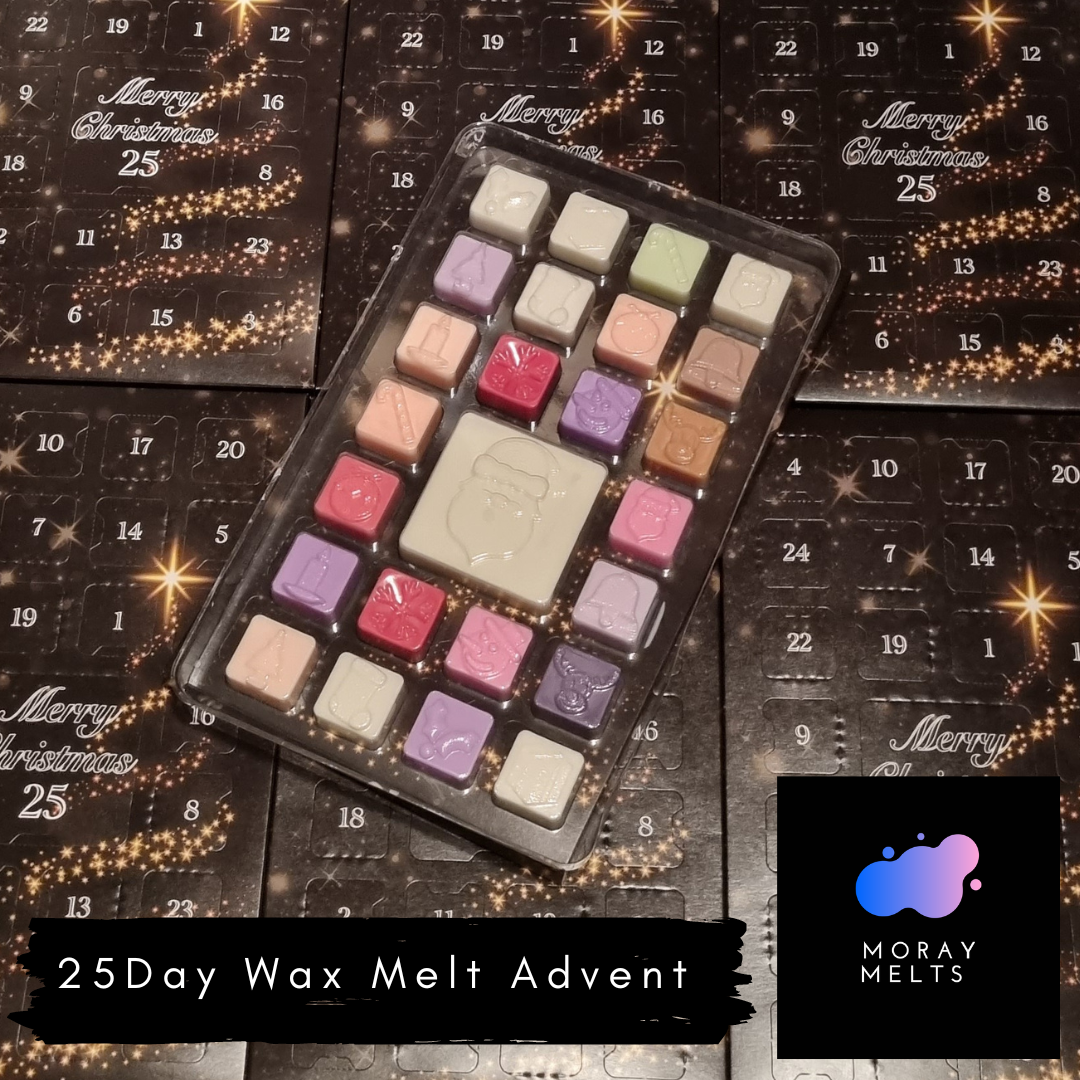 25 day Christmas wax melt Advent calendar Moray Melts