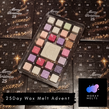 Load image into Gallery viewer, 25 day Christmas wax melt Advent calendar - Moray Melts
